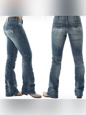 Cowgirl Tuff "Don't Fence Me In" Jeans